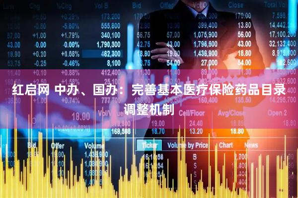 红启网 中办、国办：完善基本医疗保险药品目录调整机制
