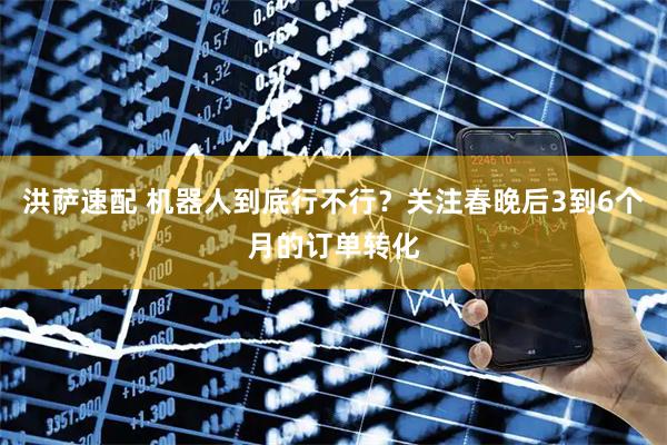 洪萨速配 机器人到底行不行？关注春晚后3到6个月的订单转化